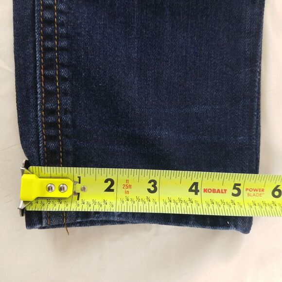 Decree Jeans Juniors 9 Blue Low Rise Distressed Skinny Leg Denim W30 x‎ L29 - Picture 6 of 16